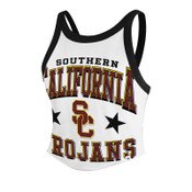 USC Trojans Women's 47' White Southern California Energize Sporty Tank
